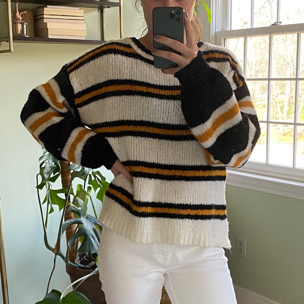 Balloon Sleeve Sweater
